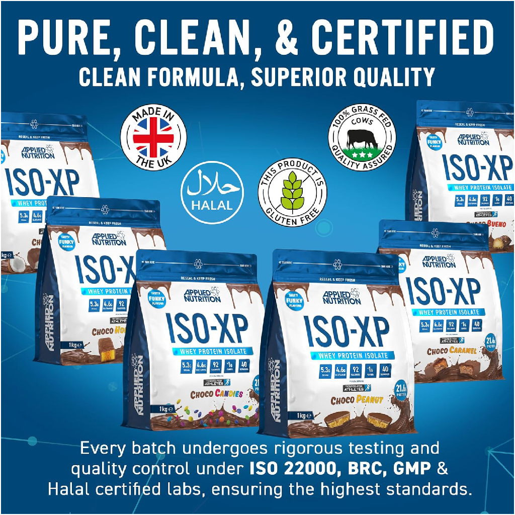 Applied Nutrition ISO-XP Whey Protein Isolate 1Kg (Halal)