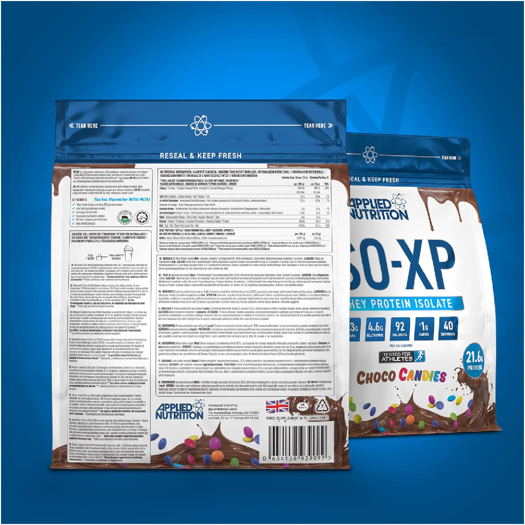 Applied Nutrition ISO-XP Whey Protein Isolate 1Kg (Halal)