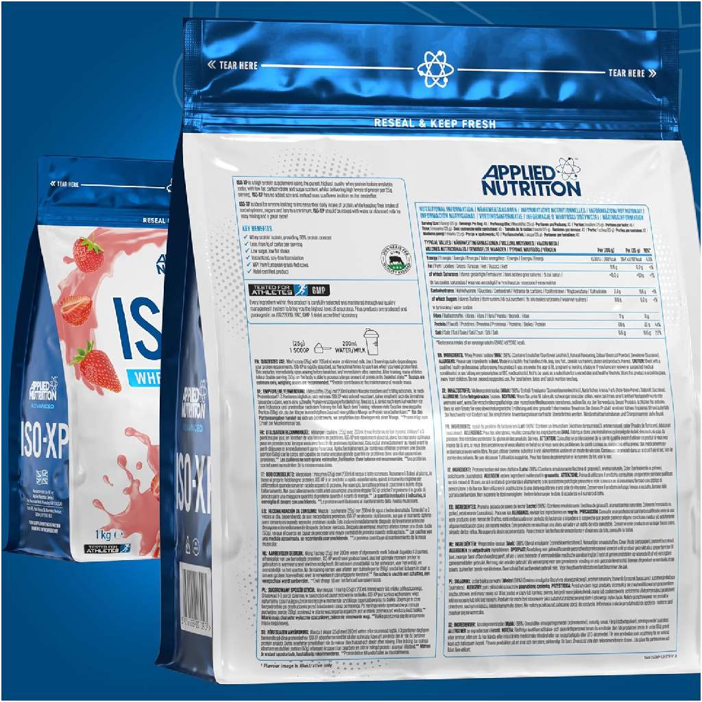 Applied Nutrition ISO-XP Whey Protein Isolate 1Kg (Halal)