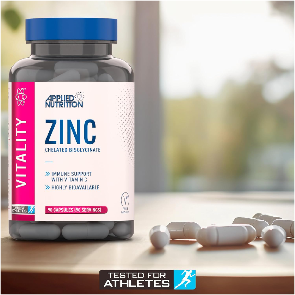 Applied Nutrition Zinc Capsules (Halal)
