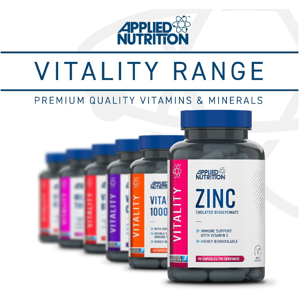 Applied Nutrition Zinc Capsules (Halal)