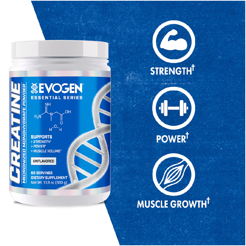 Evogen Creatine Monohydrate (60 Servings)