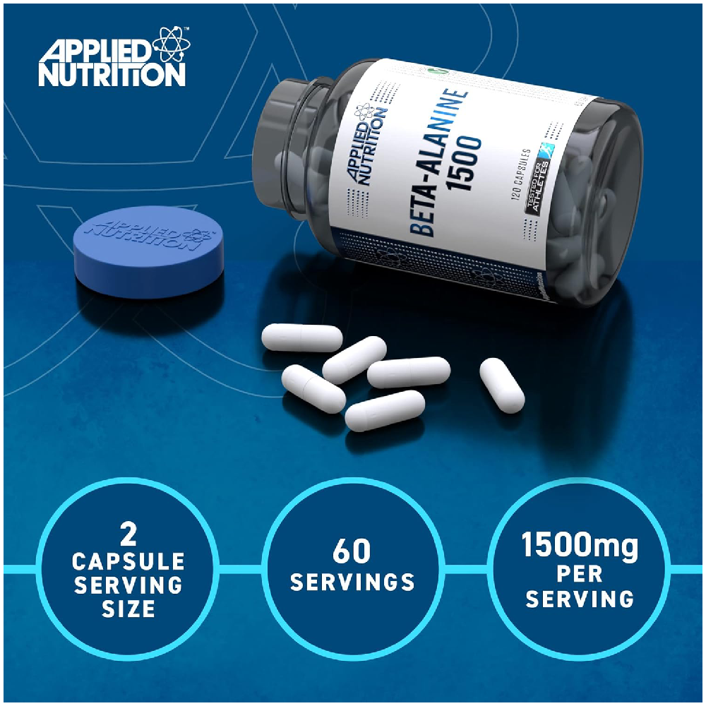 Applied Nutrition Beta-Alanine 1500mg (60 Servings)