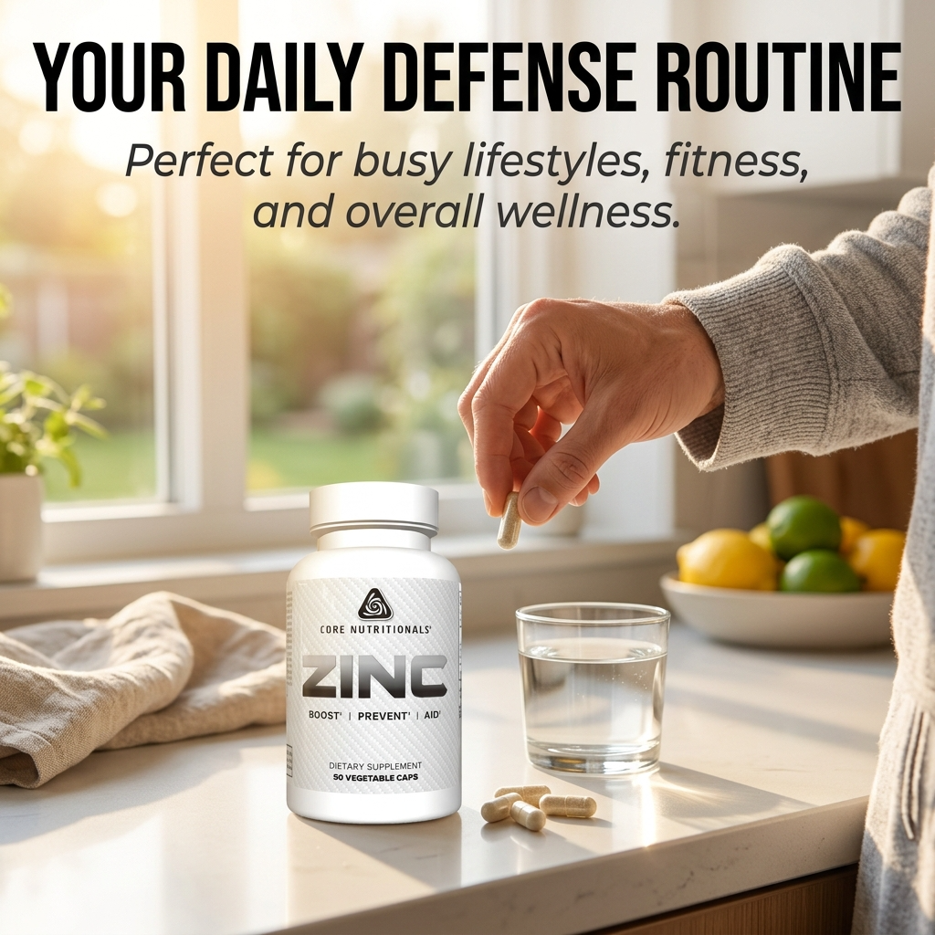 Core Nutritionals Zinc 90 Capsules