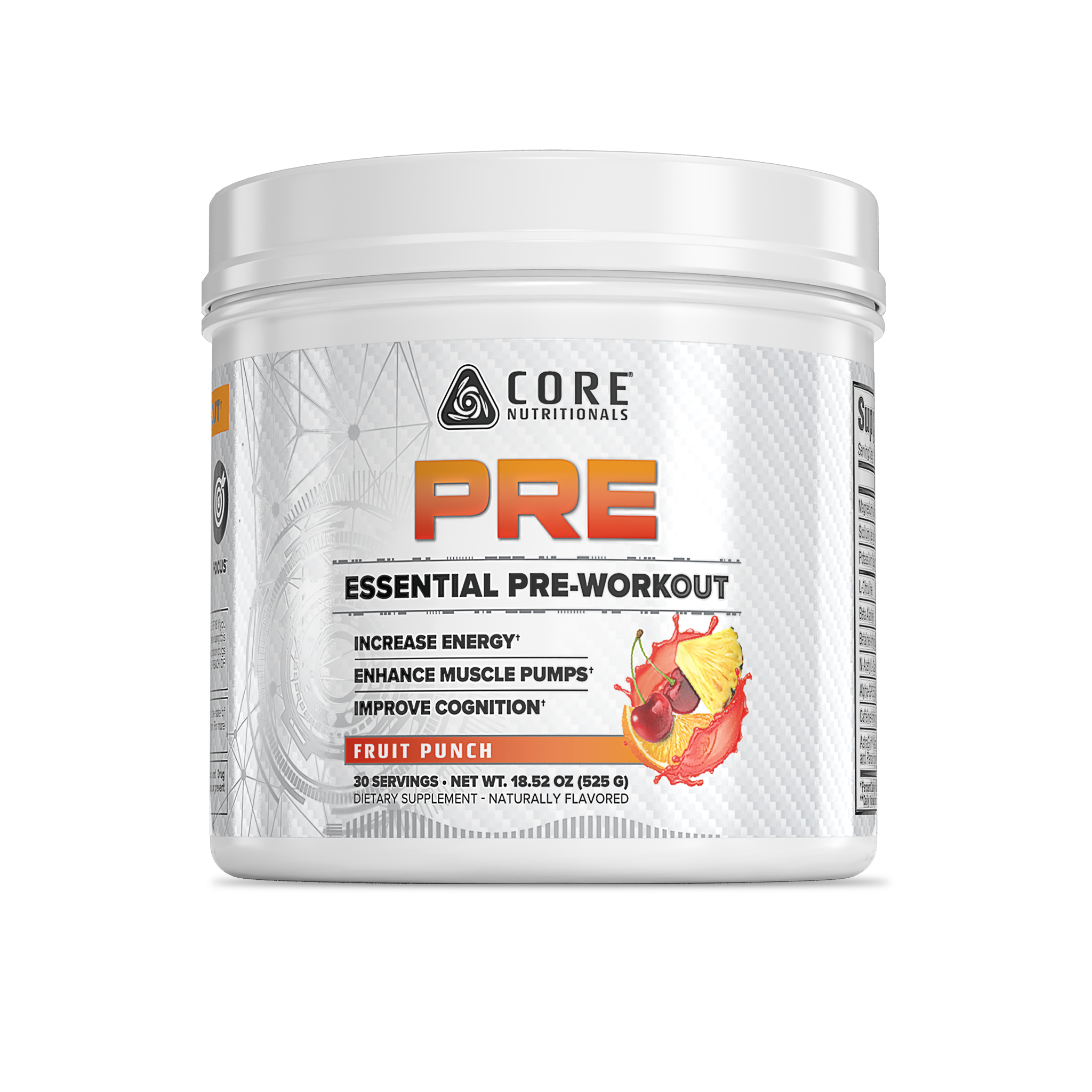 Core Nutritionals Essentials Pre-workout 30 Servings