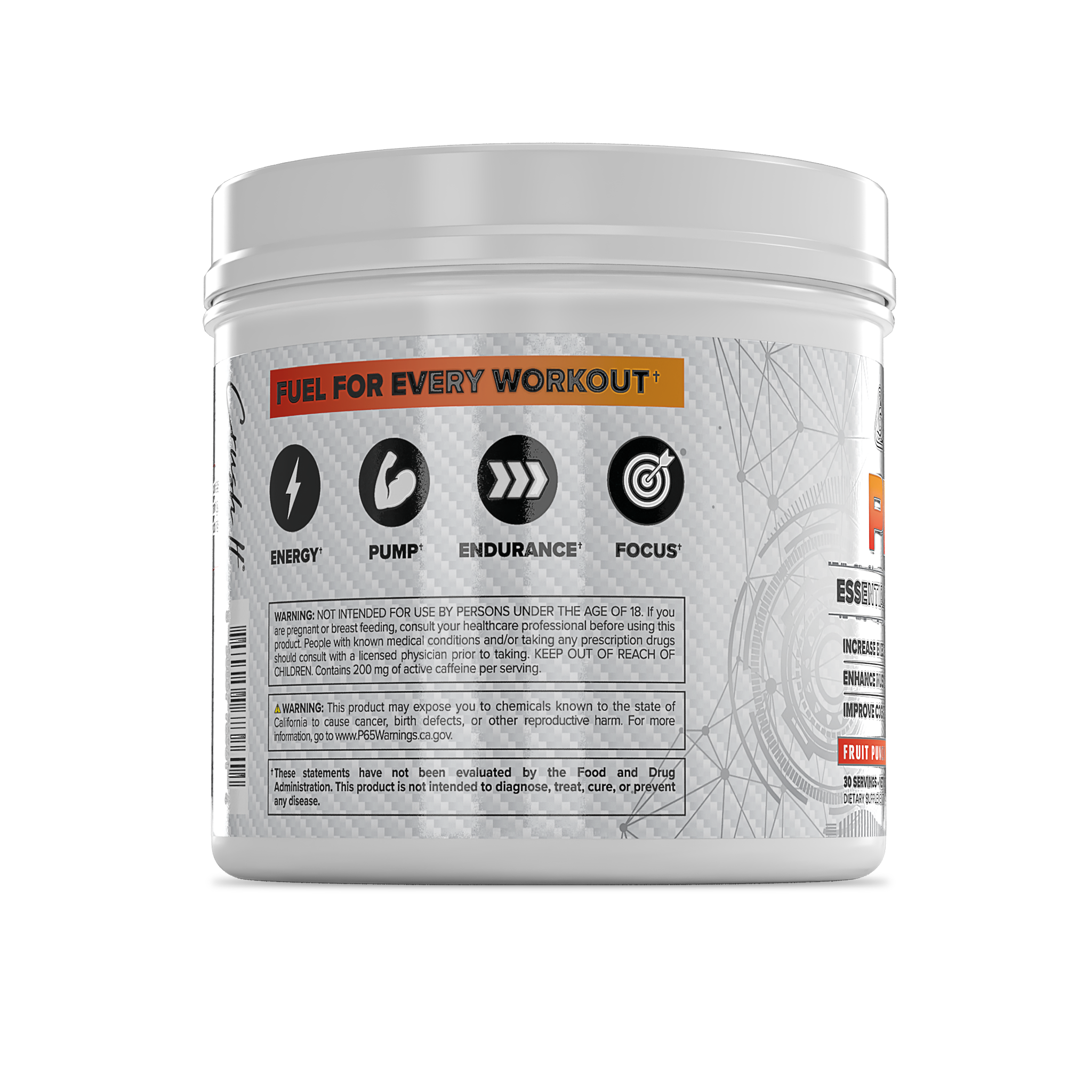 Core Nutritionals Essentials Pre-workout 30 Servings