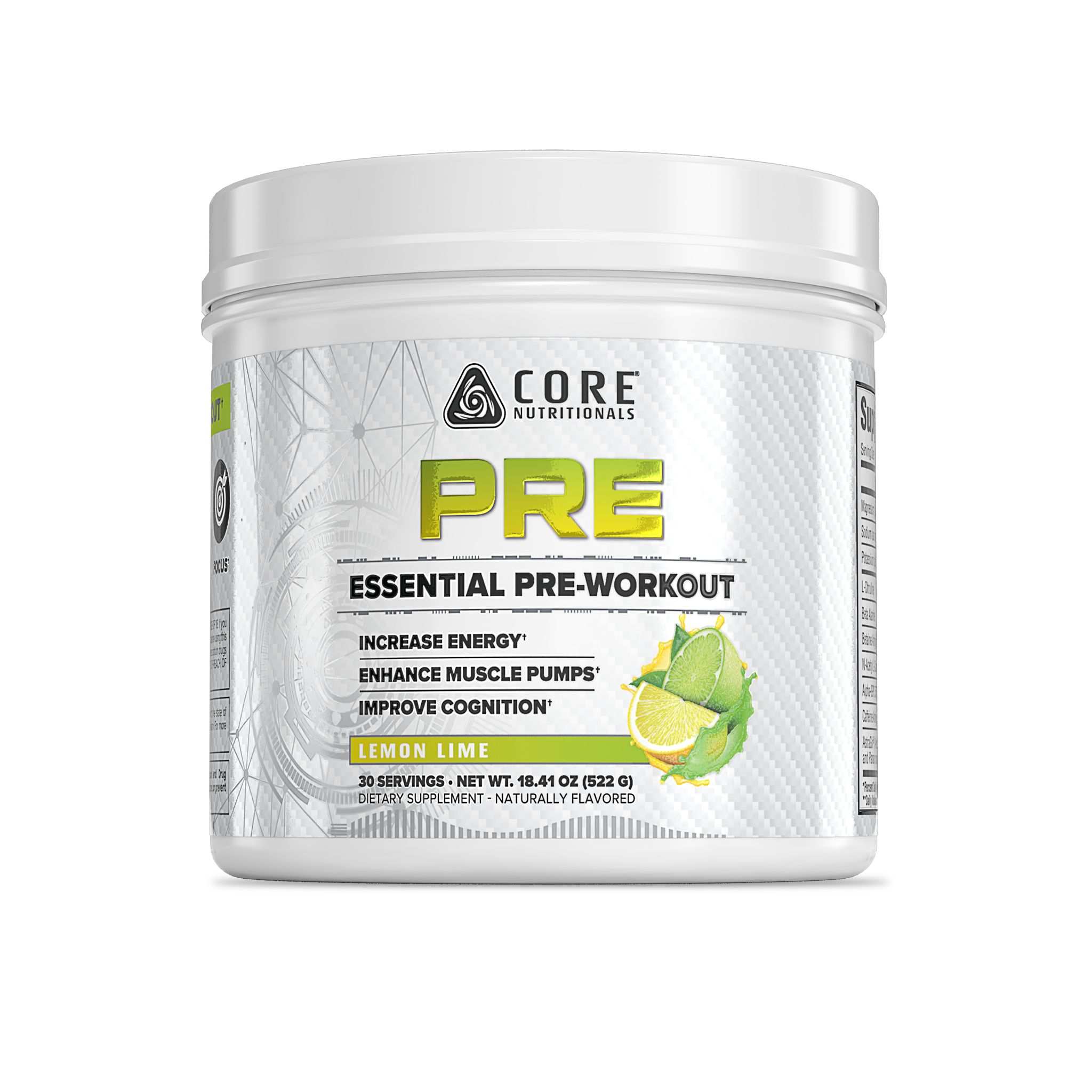 Core Nutritionals Essentials Pre-workout 30 Servings