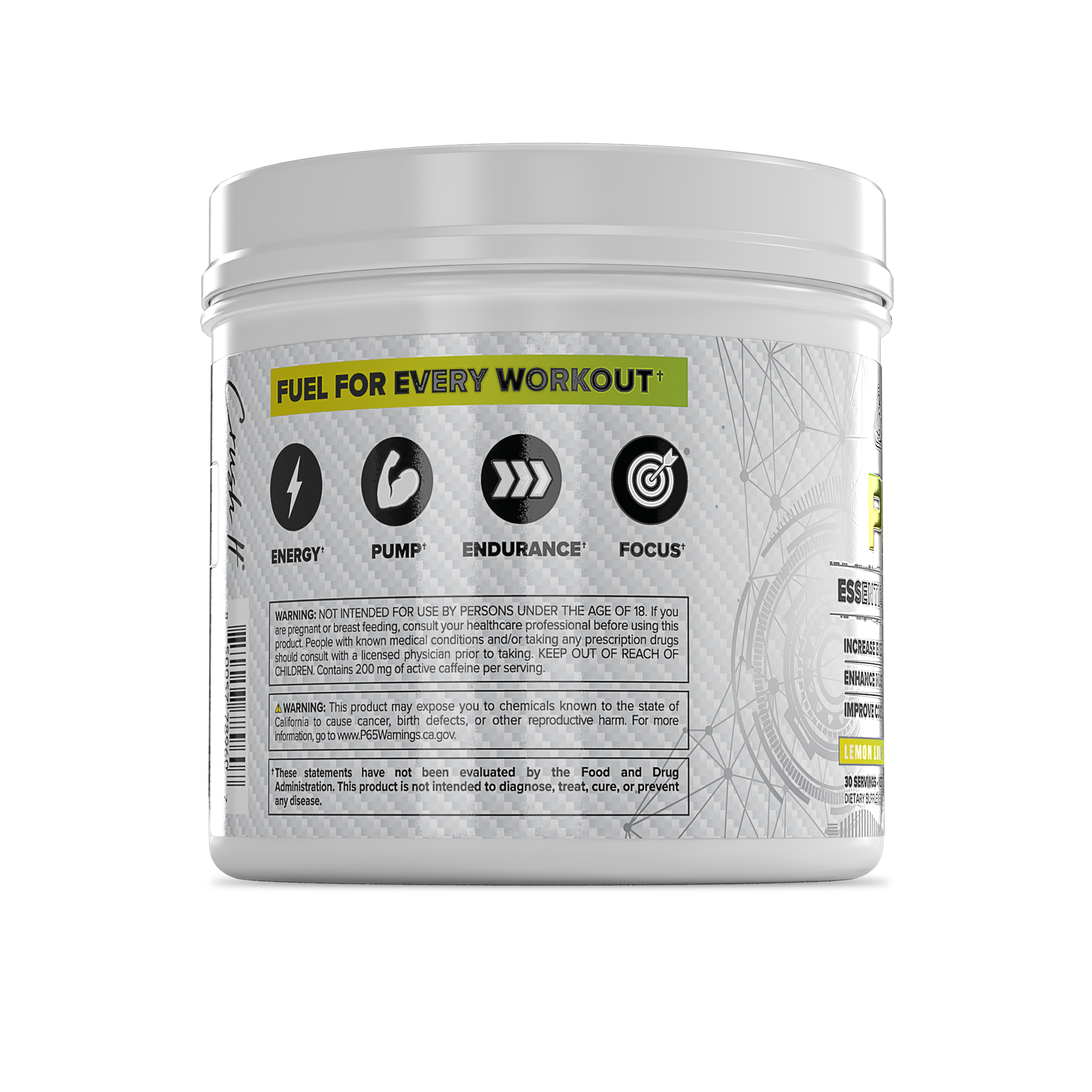 Core Nutritionals Essentials Pre-workout 30 Servings