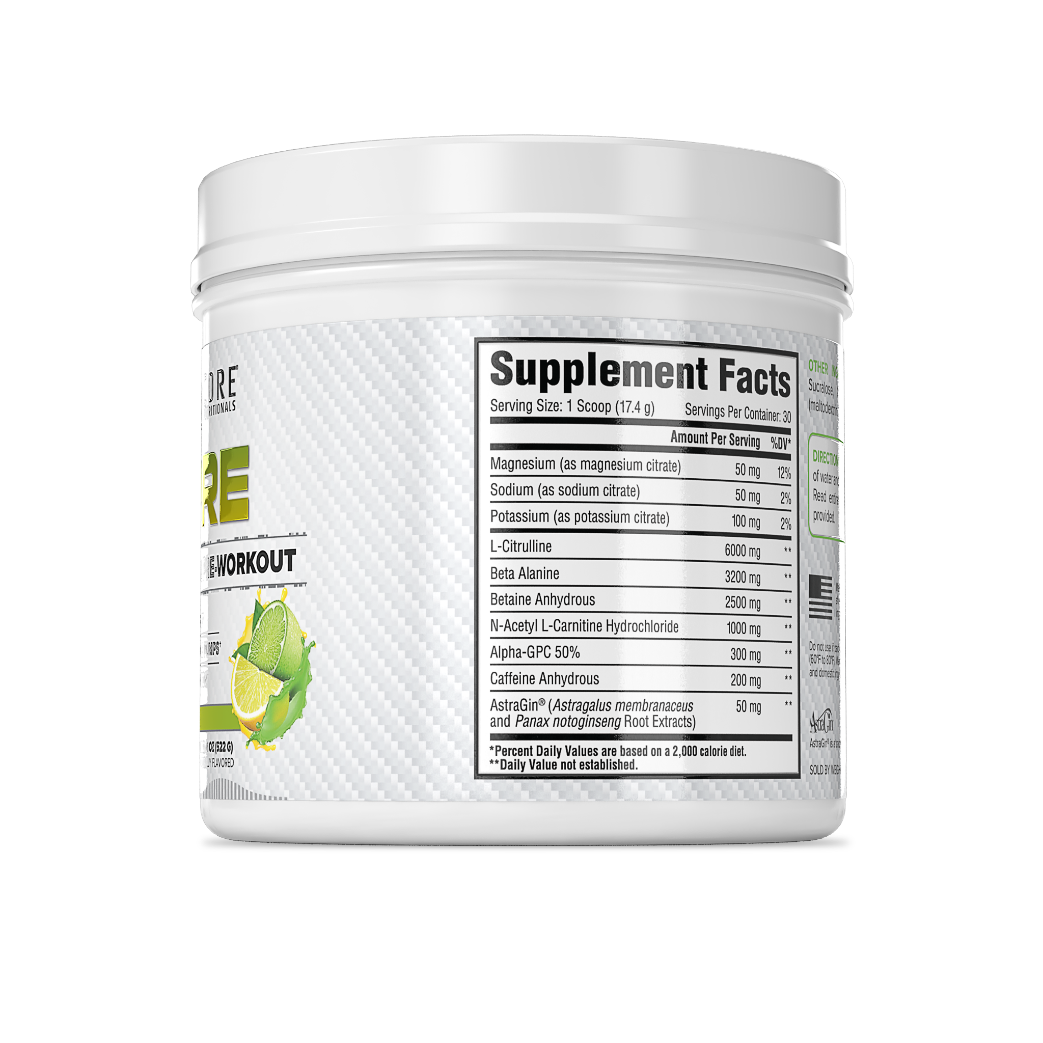 Core Nutritionals Essentials Pre-workout 30 Servings