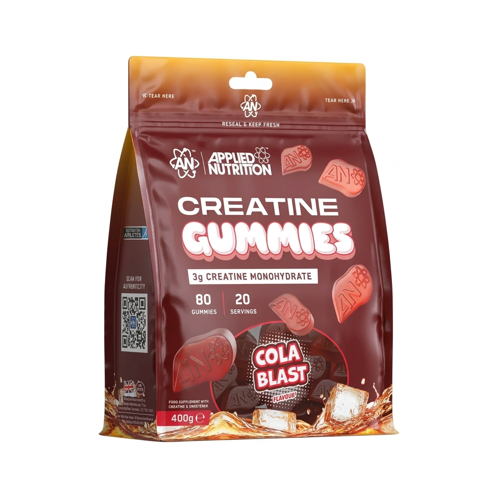 Applied Nutrition Creatine Monohydrate Gummies (Halal) (20 Servings)