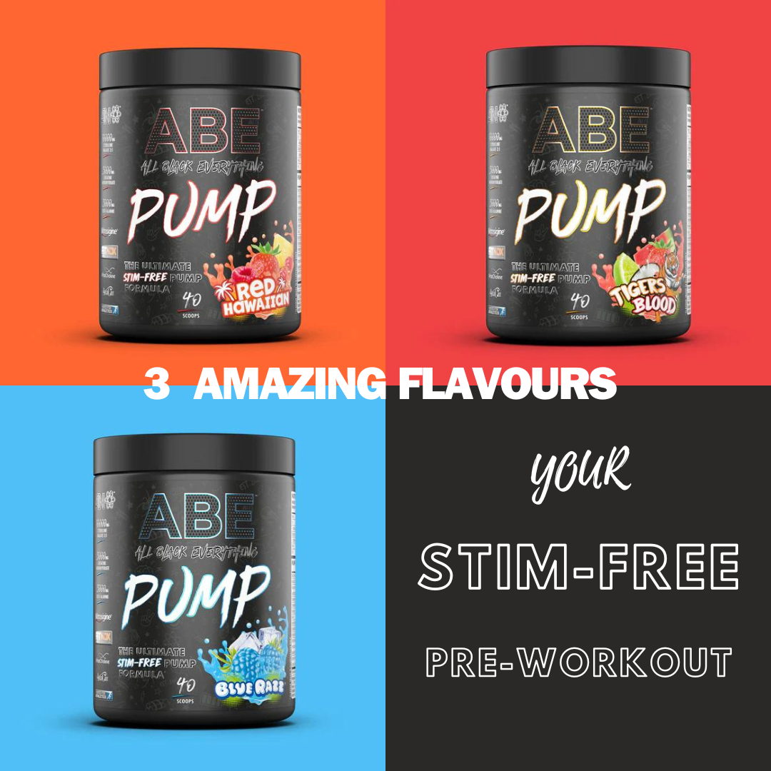 Applied Nutrition ABE PUMP - Zero Stim Pre-Workout (500G) (Halal) ( 40/20 Servings)