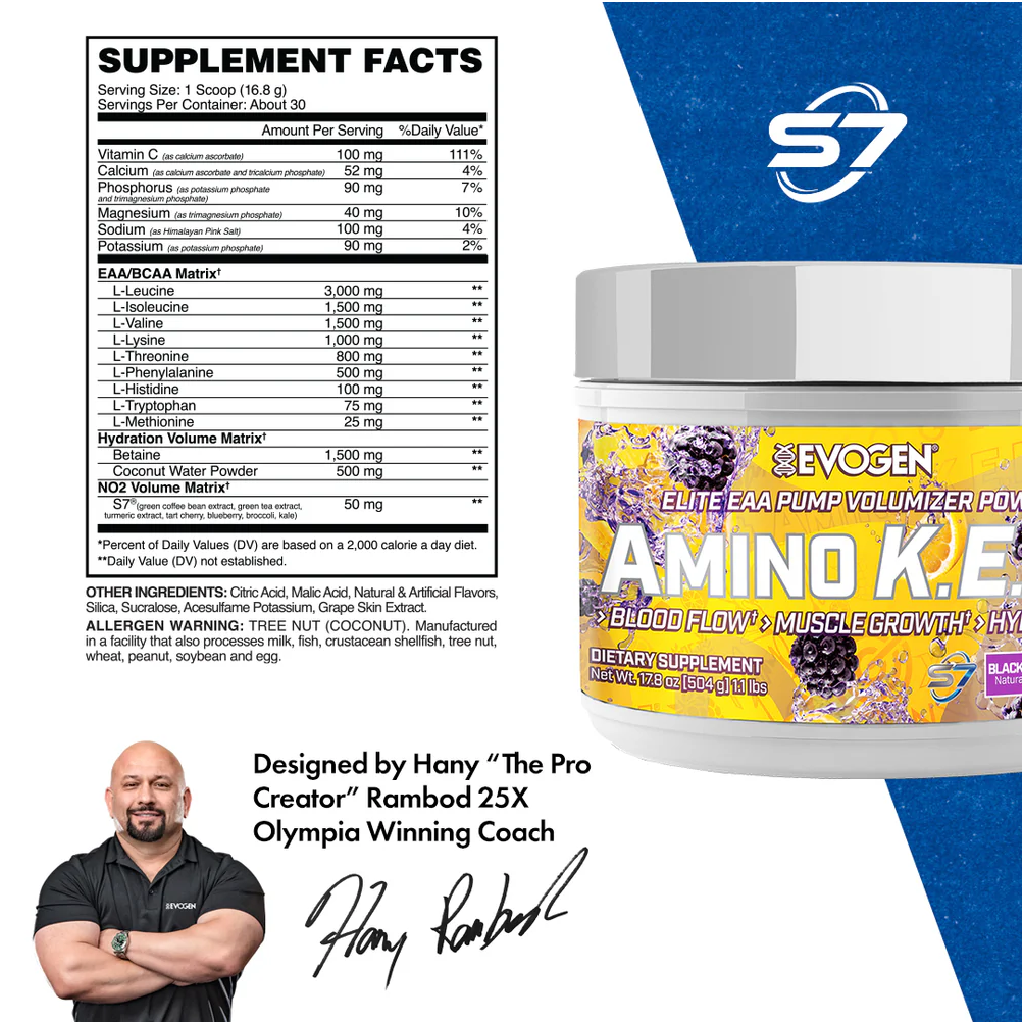 Evogen AMINO K.E.M. EAA / BCAA