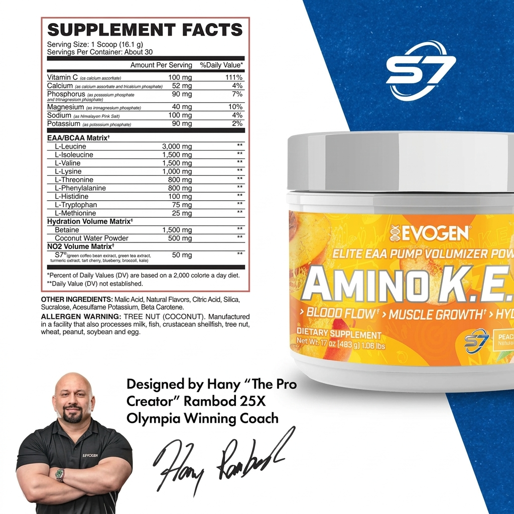 Evogen AMINO K.E.M. EAA / BCAA