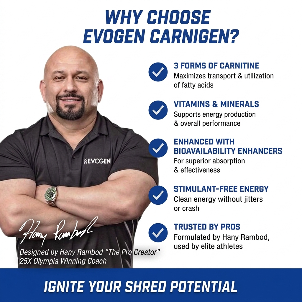 Evogen CARNIGEN CARNITINE POWDER ( 50 servings )