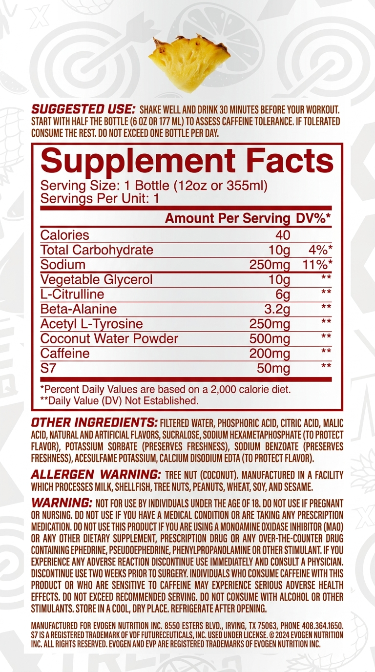 Evogen EVP Xtreme AQ RTD