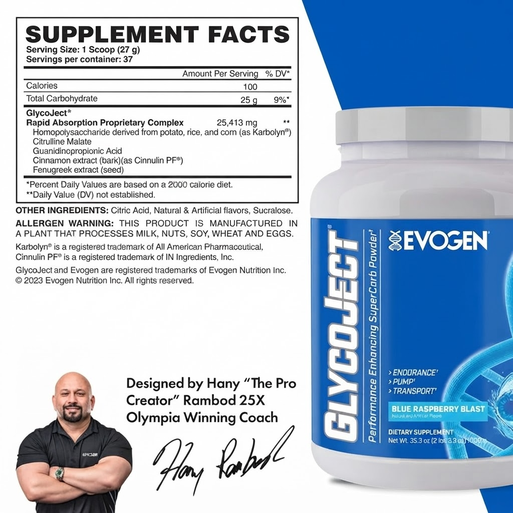 Evogen GLYCOJECT Super Carb