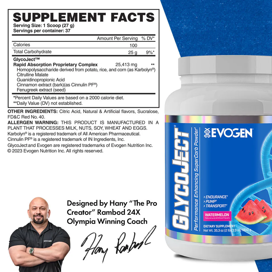 Evogen GLYCOJECT Super Carb