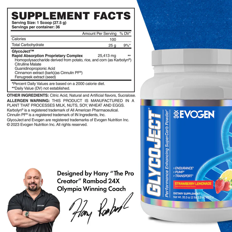 Evogen GLYCOJECT Super Carb