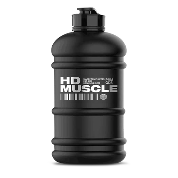 HD Muscle 2.2L Big Bottle Shaker Black