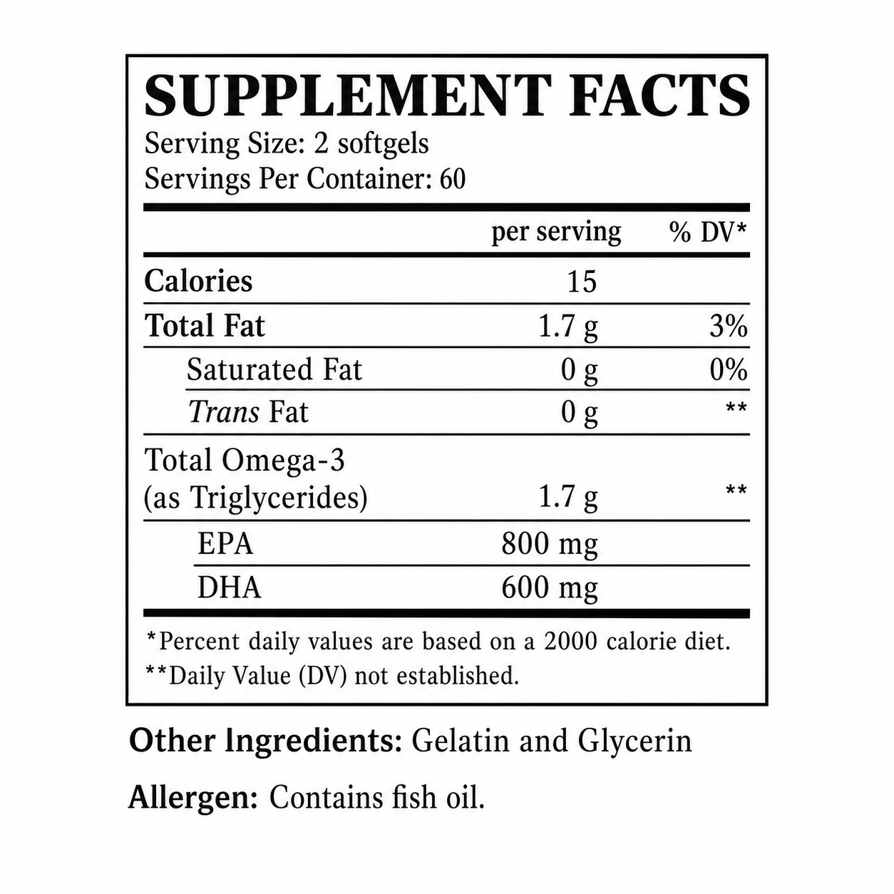 HD Muscle Omega 3