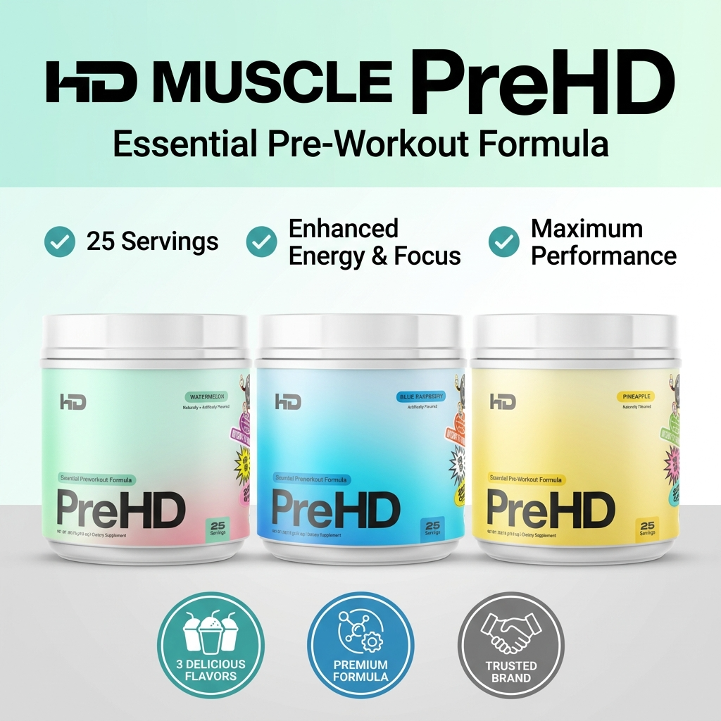 HD Muscle PreHD Essential Preworkout