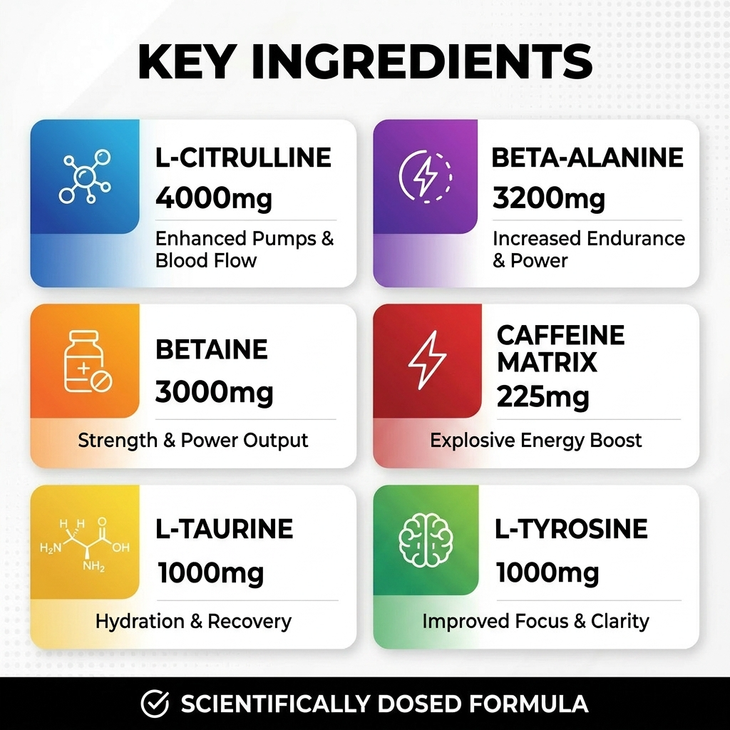 HD Muscle PreHD Essential Preworkout