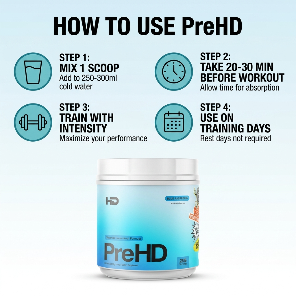 HD Muscle PreHD Essential Preworkout