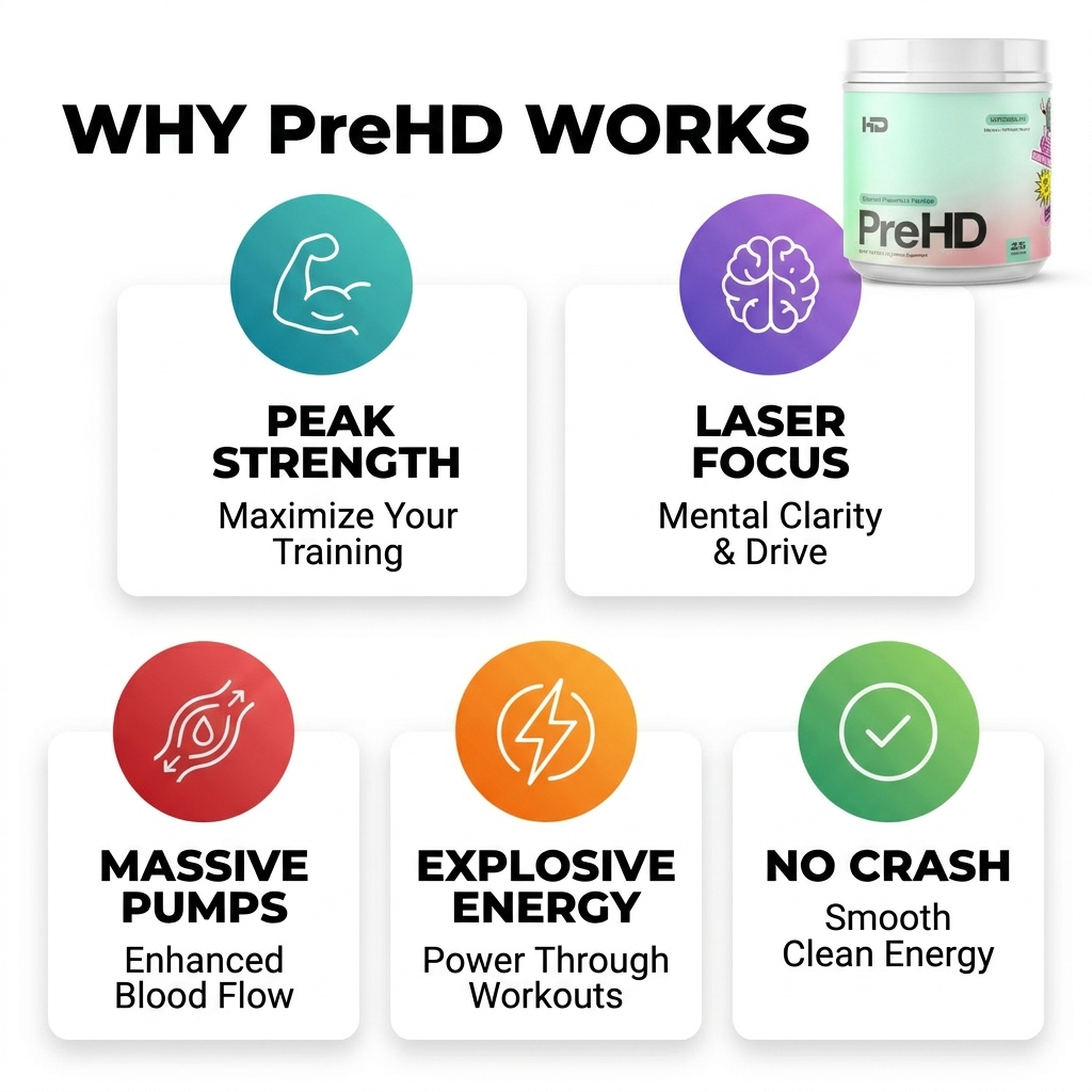 HD Muscle PreHD Essential Preworkout