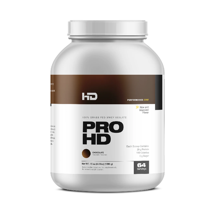 HD Muscle ProHD 100% Grass Fed Whey Isolate 1.89lbs - 4.4lbs ( 30-64 S