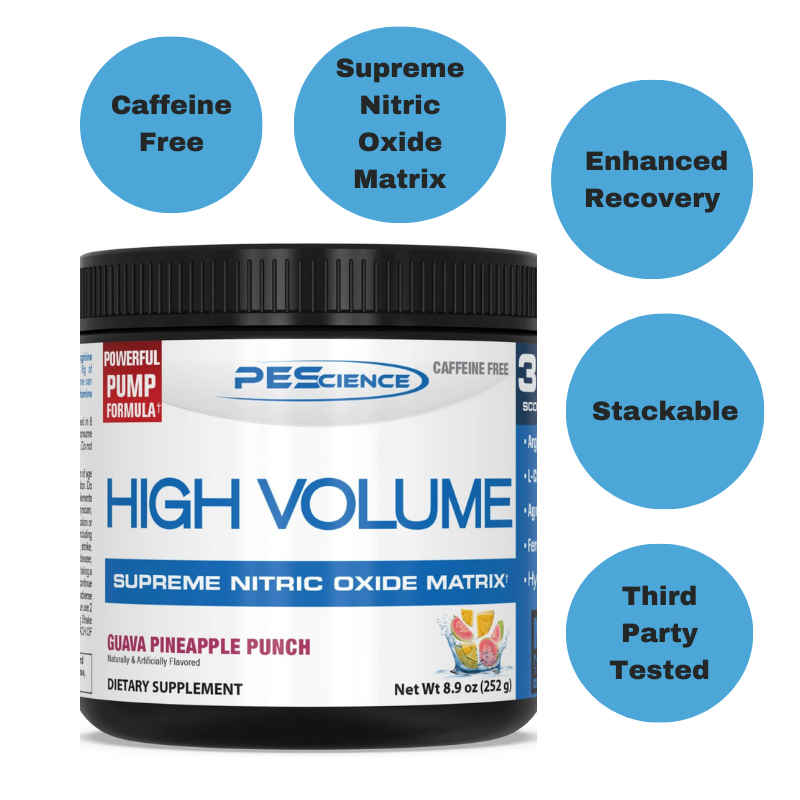 PEScience High Volume - Caffeine Free Pre-Workout
