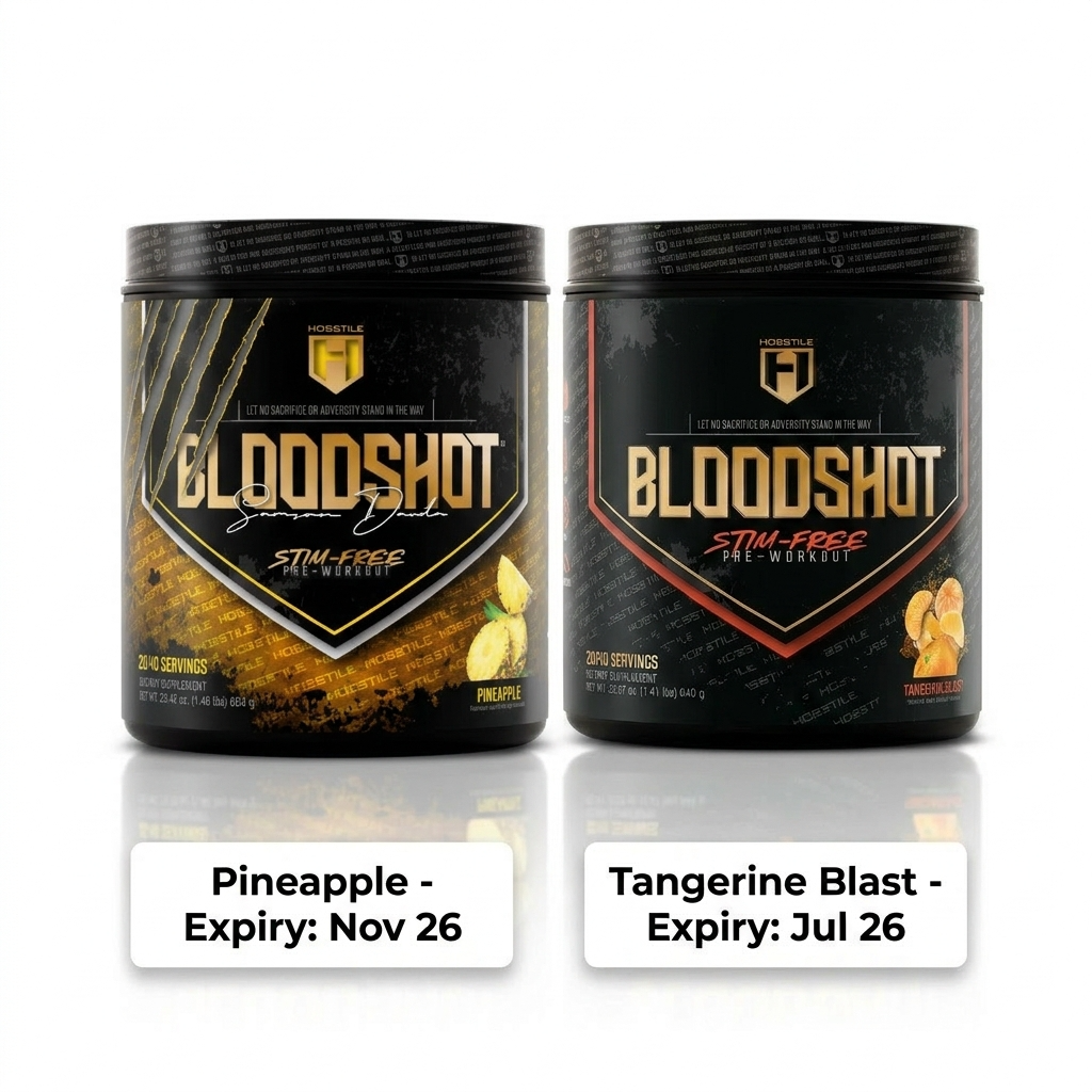 Hosstile Bloodshot Non-Stimulant Pre-Workout