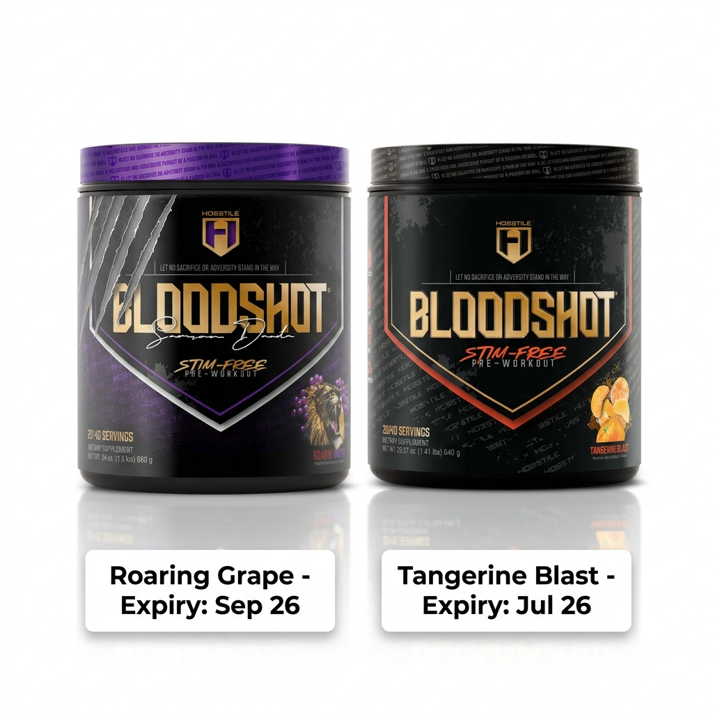 Hosstile Bloodshot Non-Stimulant Pre-Workout