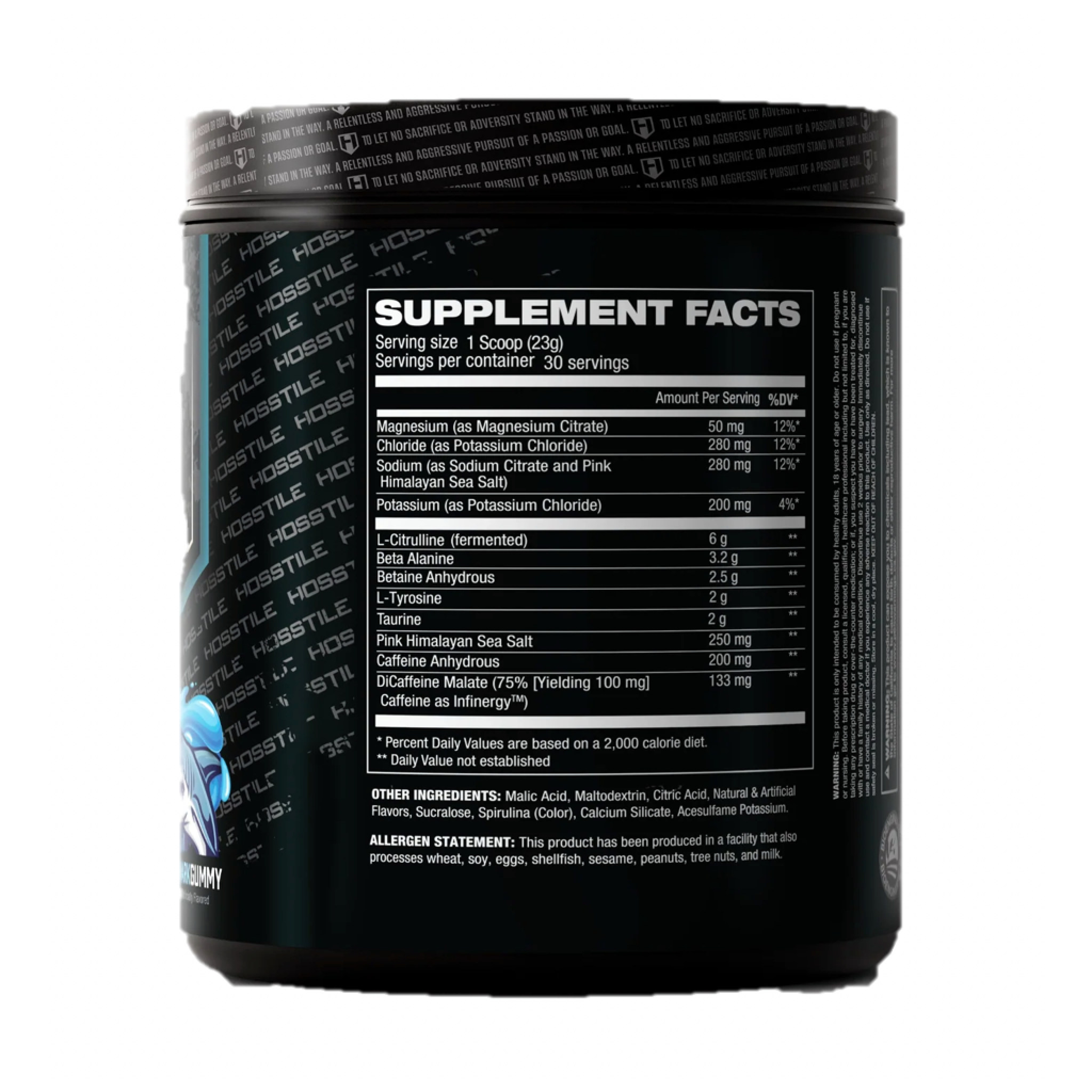 Hosstile Hosstility Foundation Entry Level Pre-Workout (30 Servings)