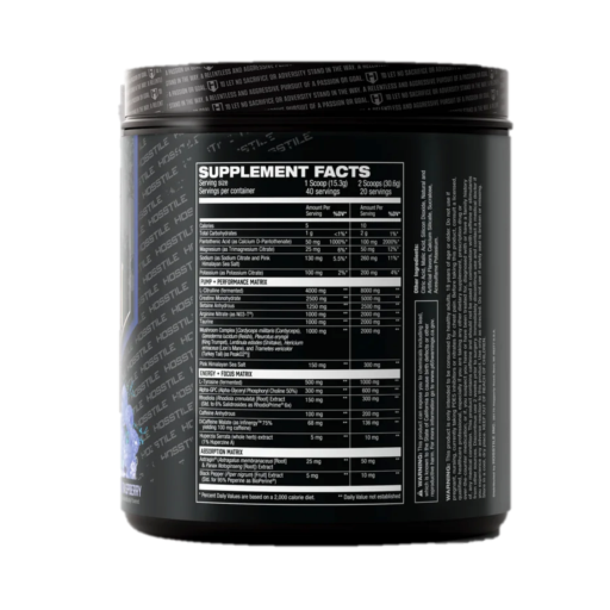 Hosstile Hosstility V2 All in One Advance Pre Workout