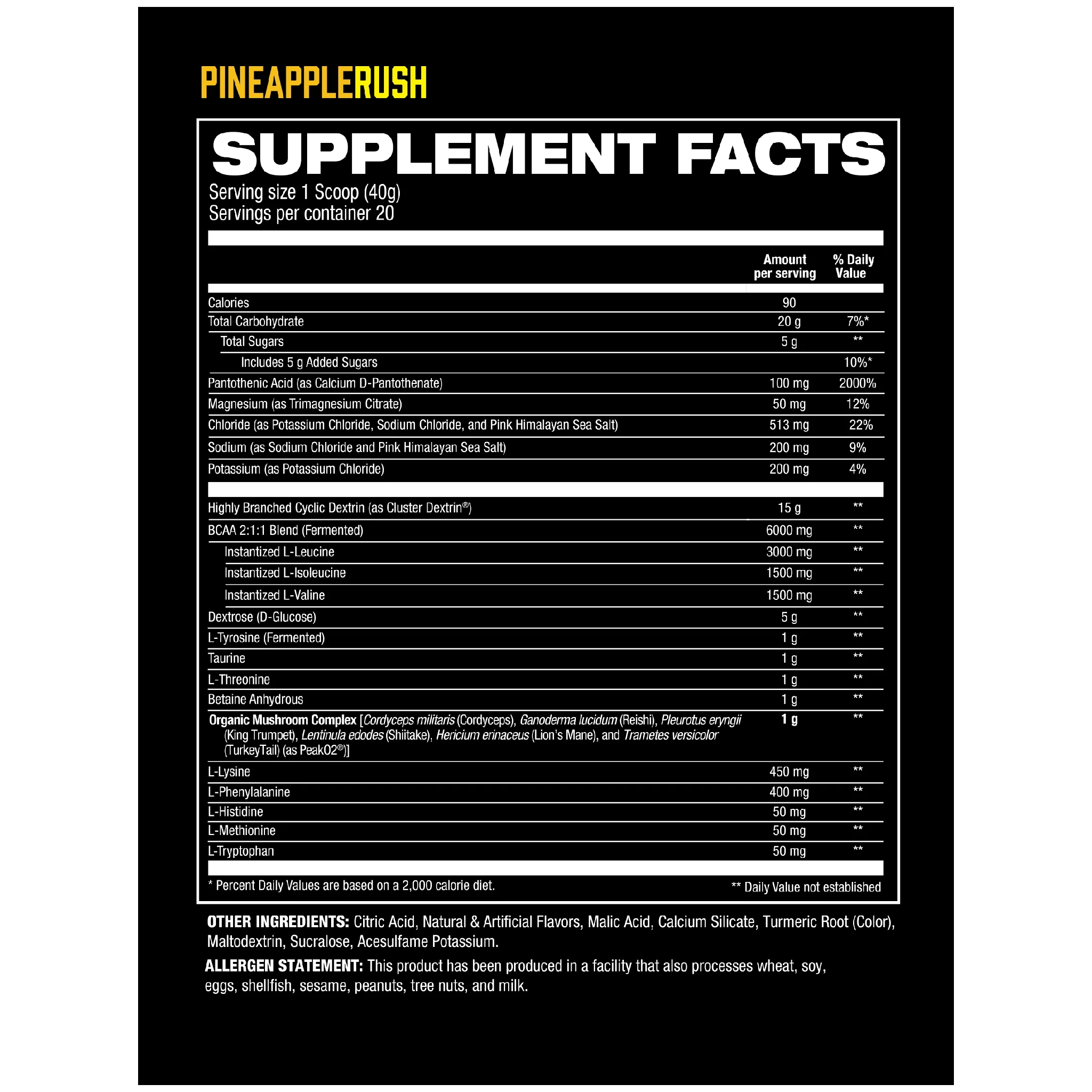 Hosstile INTRA[R3] Intra-Workout (20 Servings)