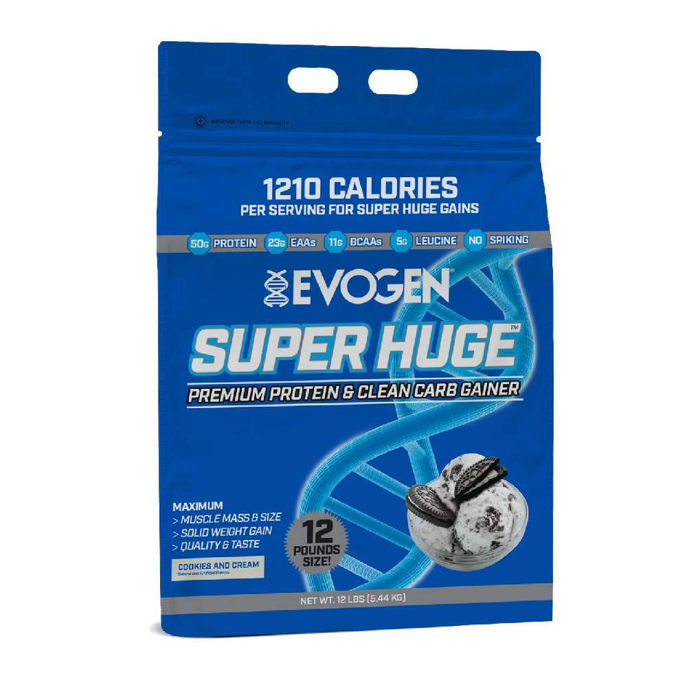 Evogen SUPERHUGE Mass Gainer ( 12lbs )