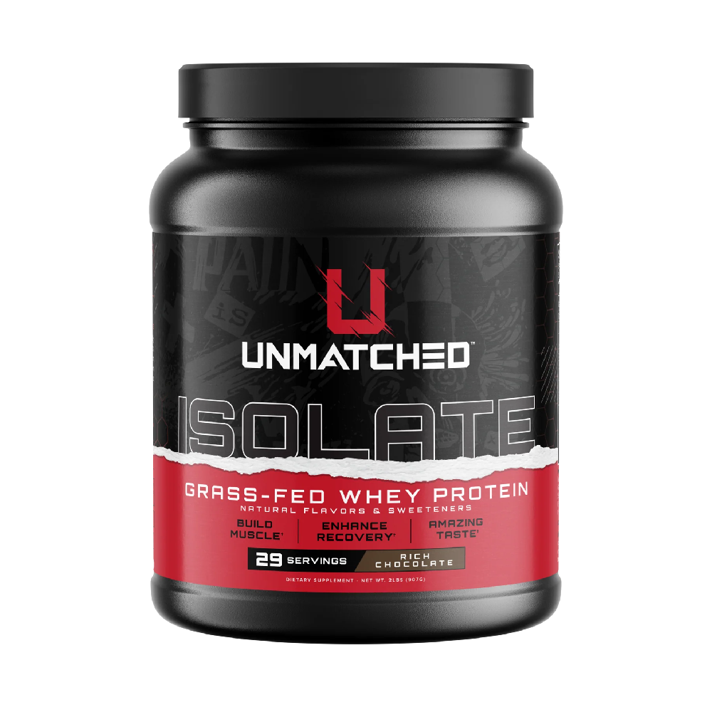 Unmatched Grass Fed Whey Protein Isolate 2lbs