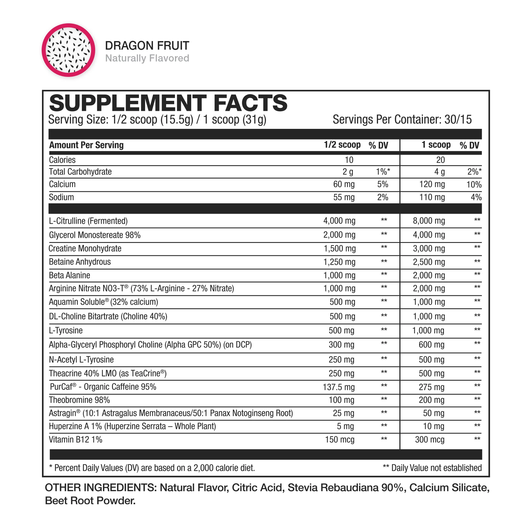 HD Muscle PreHD Ultra Preworkout 30 Servings