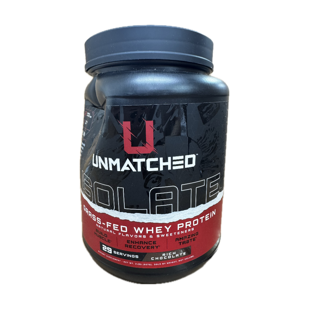 Unmatched Grass Fed Whey Protein Isolate 2lbs