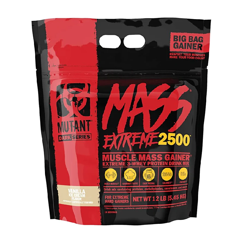 Mutant MASS EXTREME 2500, Mass Gainer - 12lbs