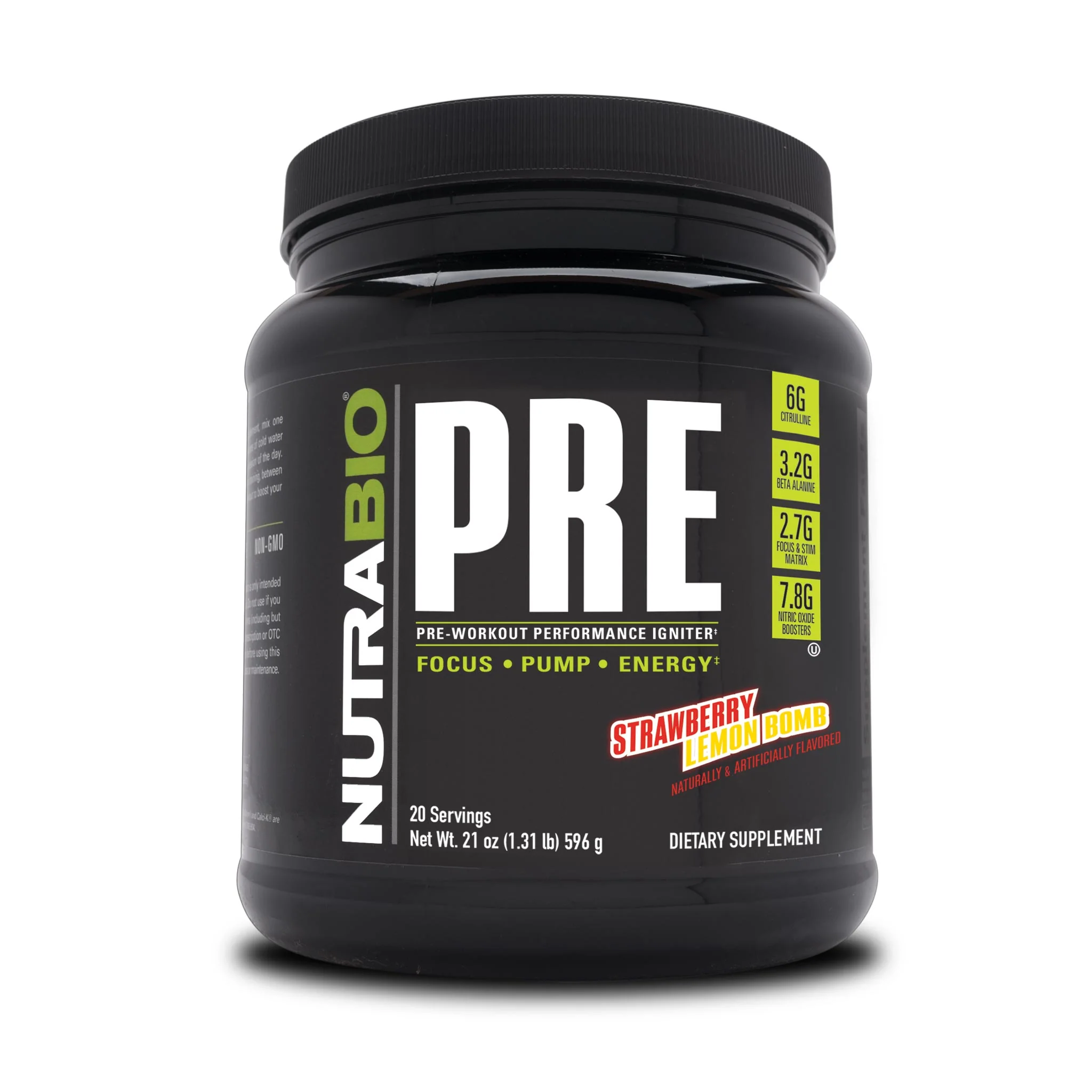 NutraBio PRE Workout