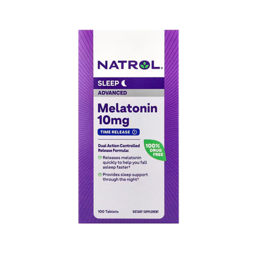Natrol Melatonin 10mg  (60-100 Tablets)
