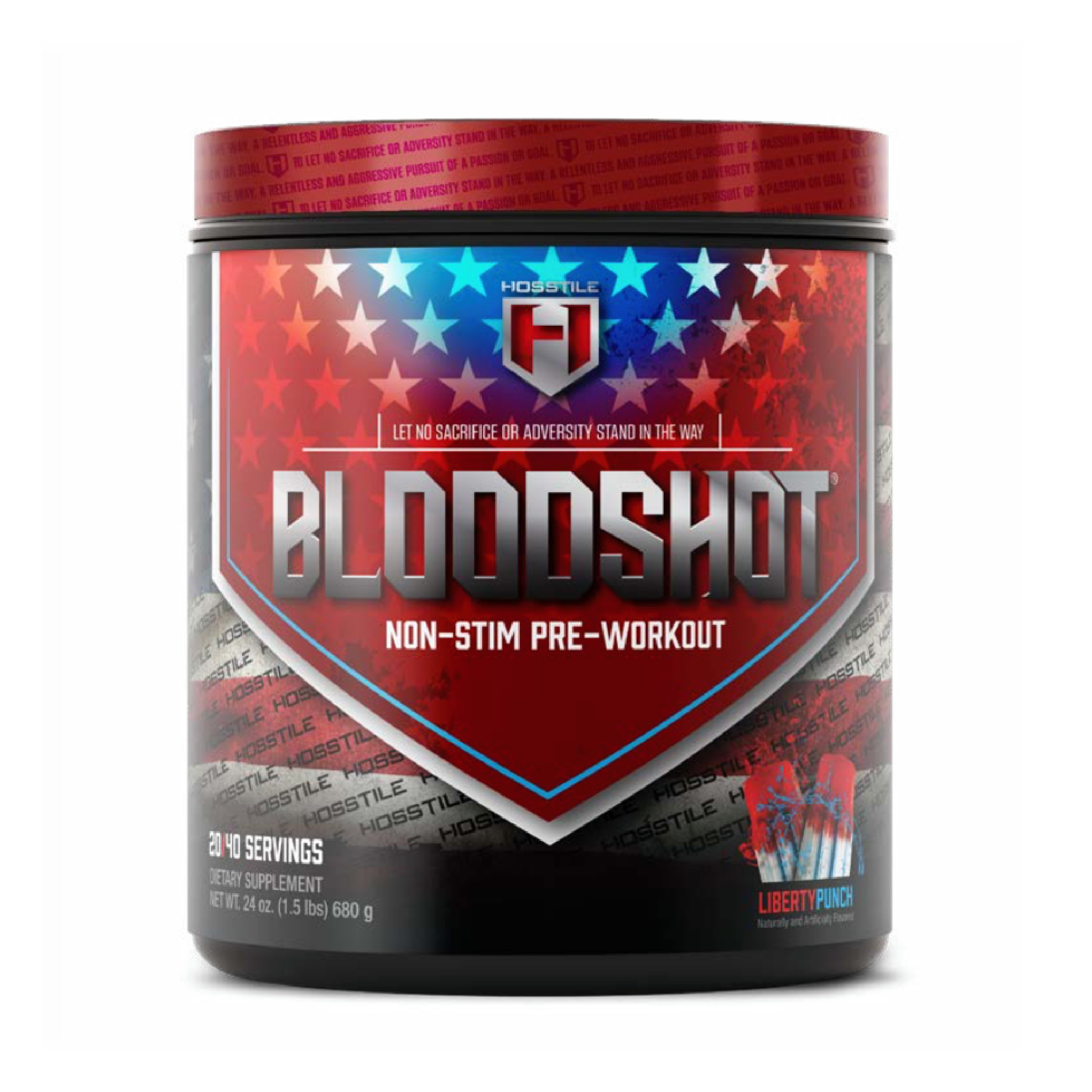 Hosstile Bloodshot Non-Stimulant Pre-Workout