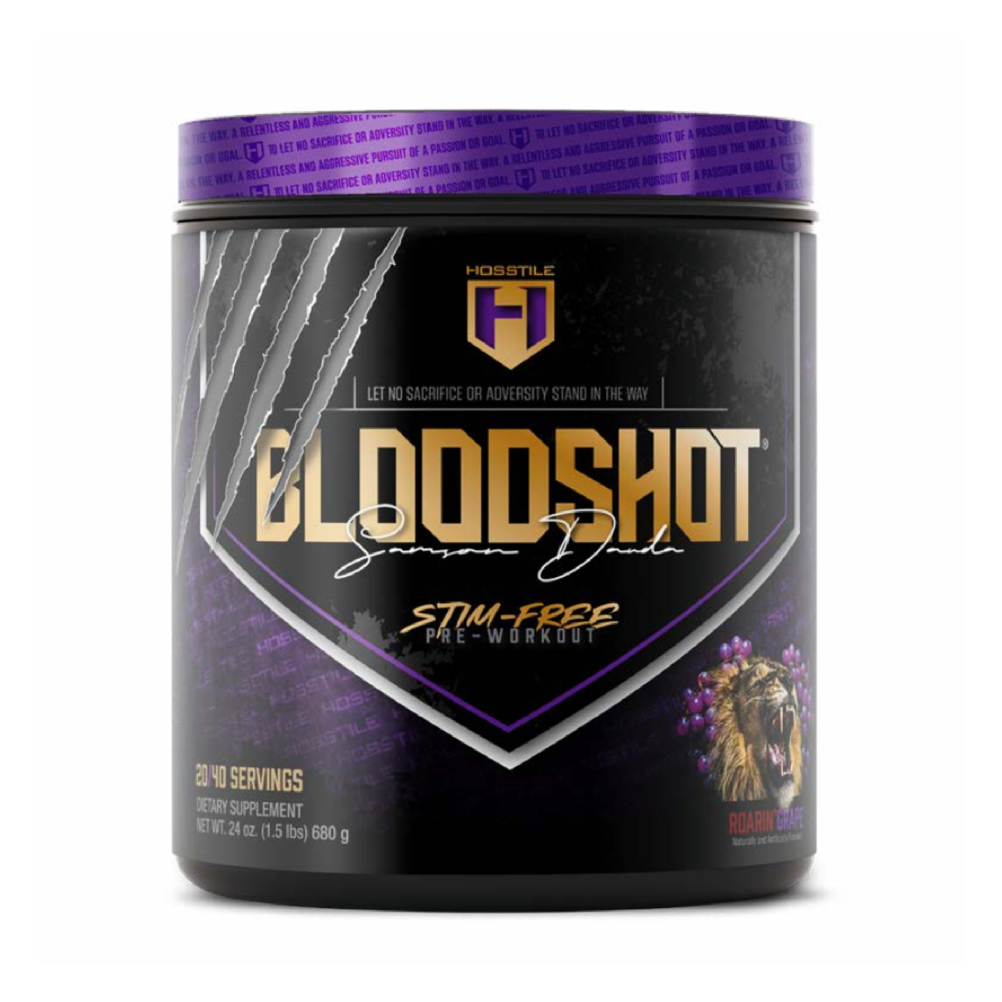 Hosstile Bloodshot Non-Stimulant Pre-Workout