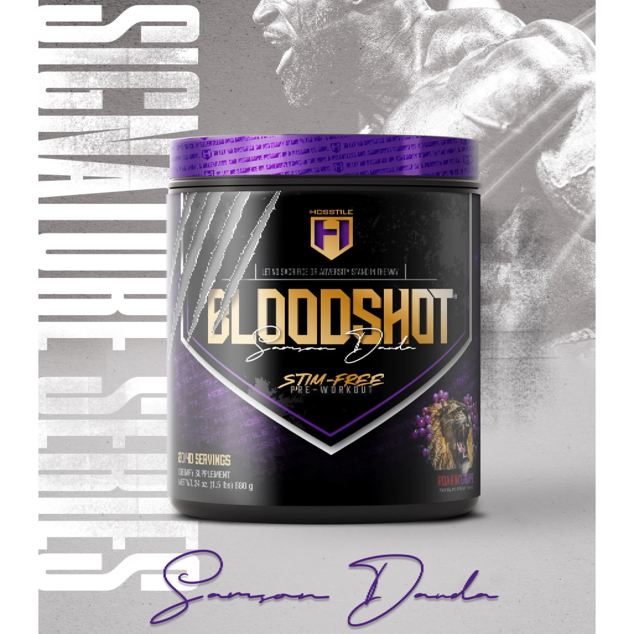 Hosstile Bloodshot Non-Stimulant Pre-Workout