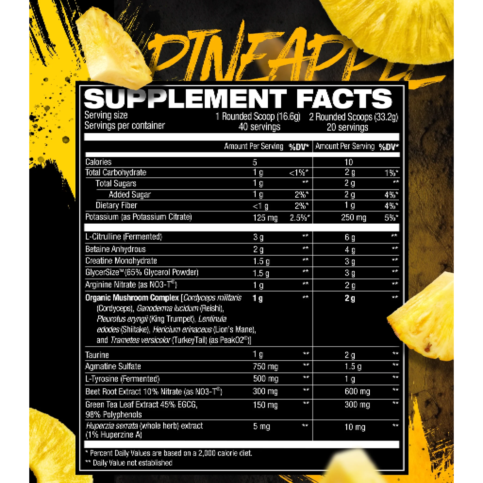 Hosstile Bloodshot Non-Stimulant Pre-Workout