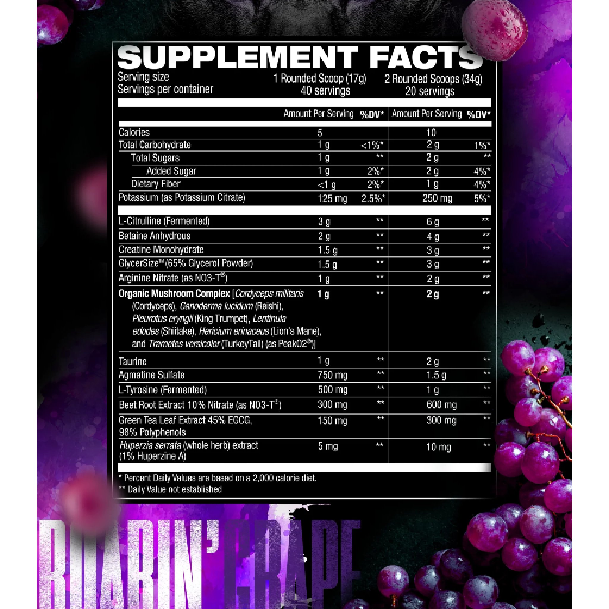 Hosstile Bloodshot Non-Stimulant Pre-Workout