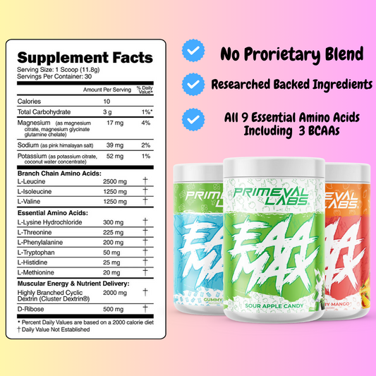 Primeval Labs Eaa Max 30 servings