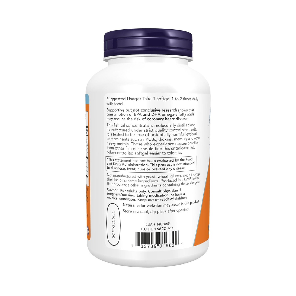 Now Foods Ultra Omega-3 Fish Oil ( 180 Servings )