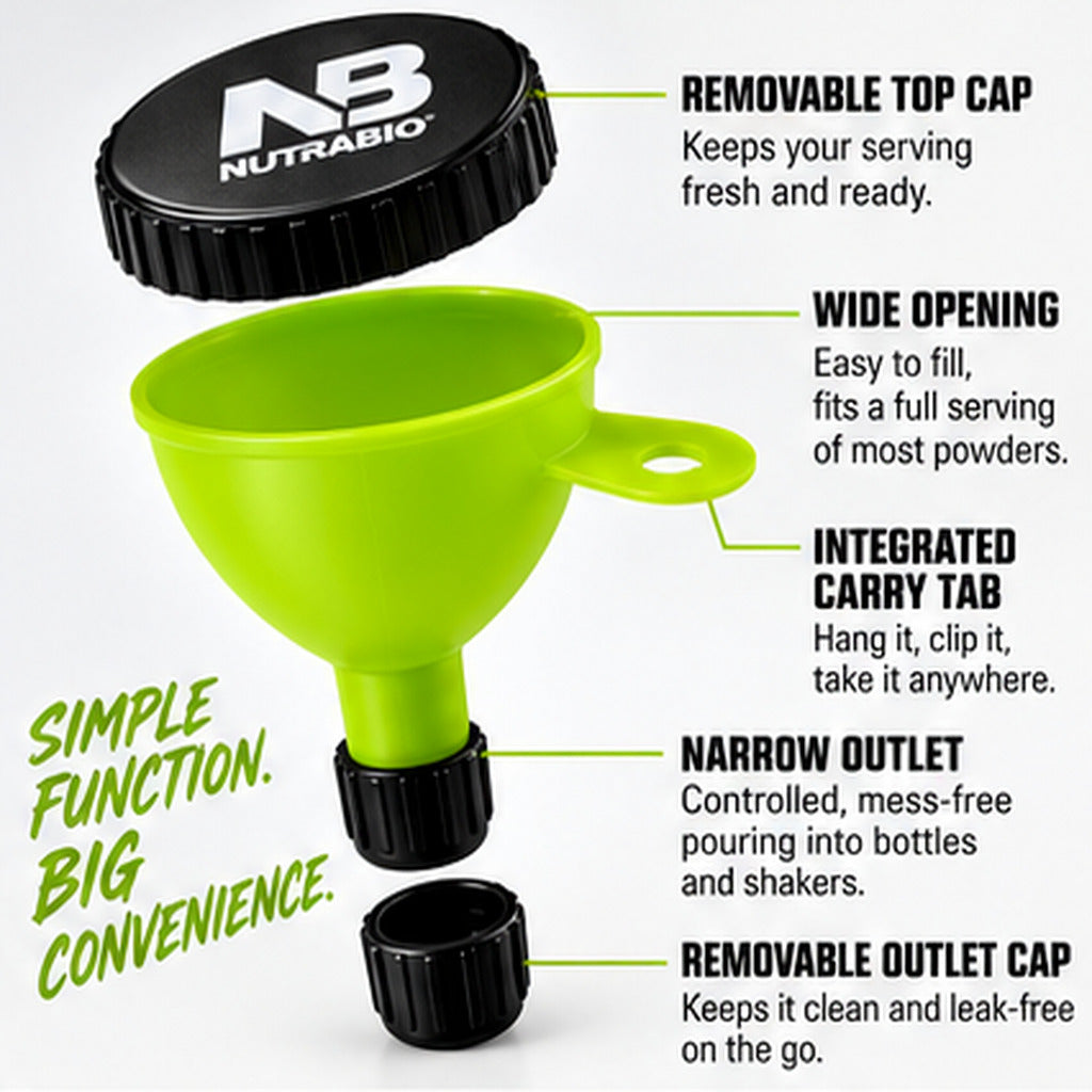 NutraBio Large Fill-N-Go Funnel